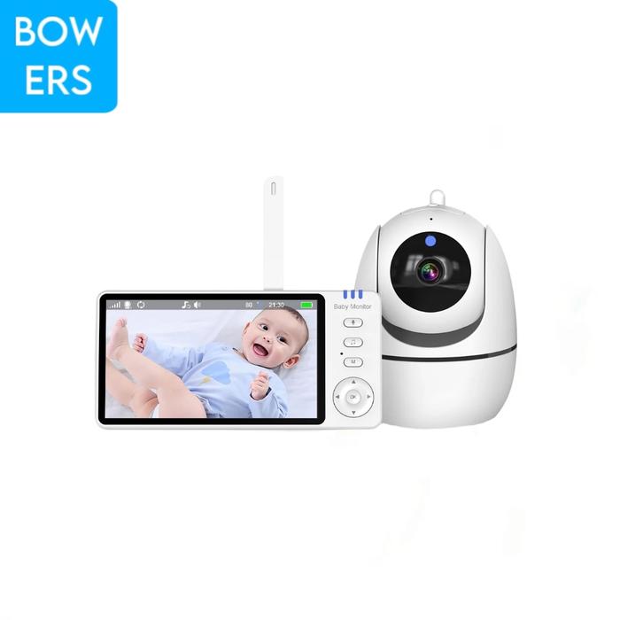 Gambar Baby Monitor Camera CCTV Portable Crying Detection Audio 5inch - BM only dari bloomandbowers undefined Tokopedia