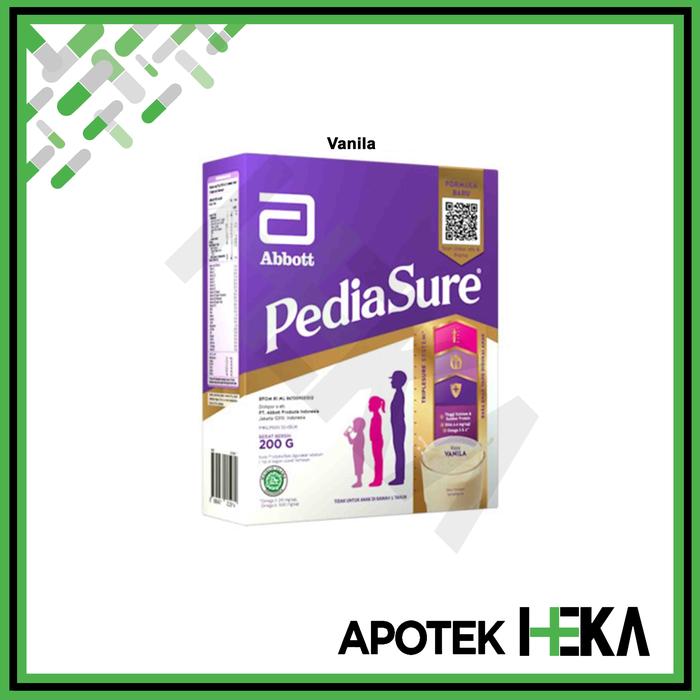 Gambar Pediasure 200 g - Susu Pertumbuhan Anak - Vanila dari Apotek Heka Bogor undefined 3 Tokopedia