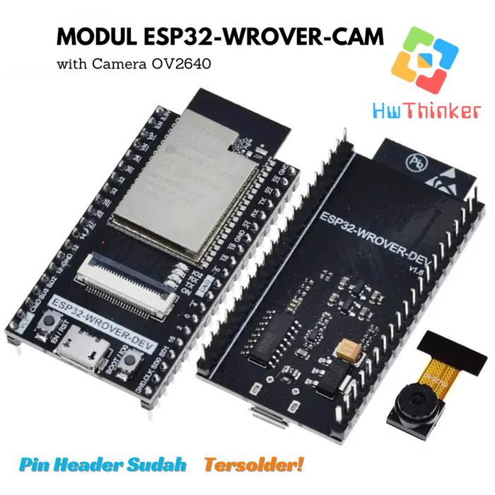 Gambar ESP32-WROVER-CAM ESP32-CAM WIFI Bluetooth Dev Board OV2640 Camera - Board dari HwThinker undefined Tokopedia