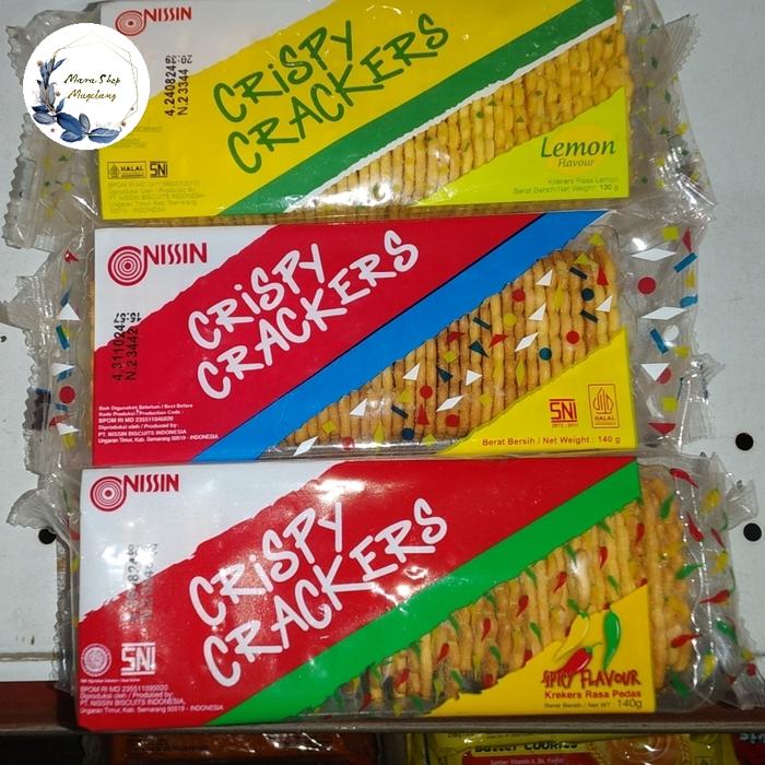Gambar NISSIN Crispy Crackers 130/140 gr - lemon dari Mara Shop Magelang undefined Tokopedia