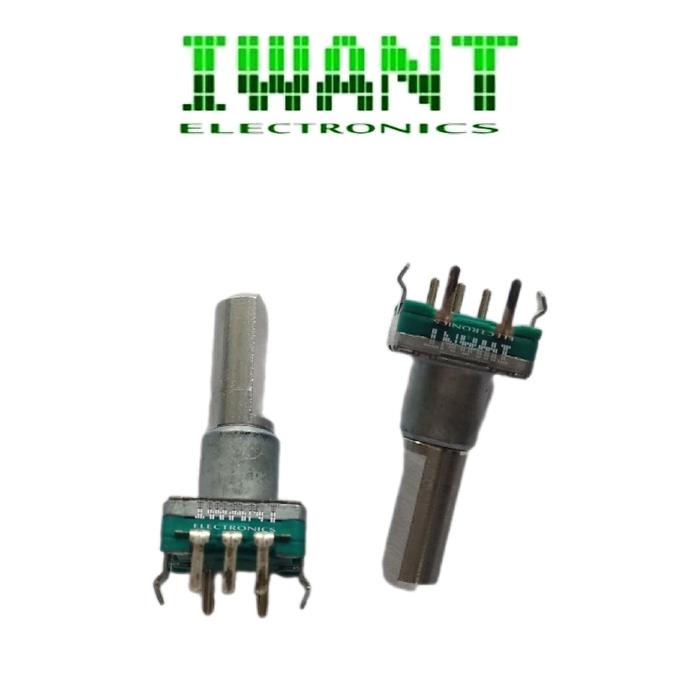 Gambar ENCODER EC11 ROTARY ENCODER 5P 5 PIN ENCODER 5 PIN POTENSIO ROTARY ENCODER EC11 5P PUSH ON SWITCH - Tampa Switch dari I.WANT ELECTRONICS undefined Tokopedia