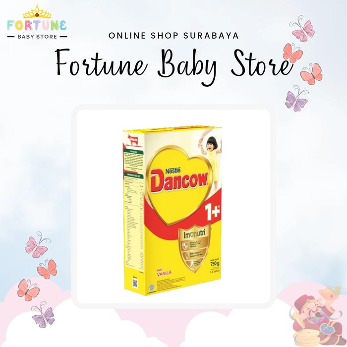Gambar Dancow 1+ Vanila Susu Pertumbuhan Anak usia 1-3 th isi 750 gr dari Fortune Baby Store undefined Tokopedia