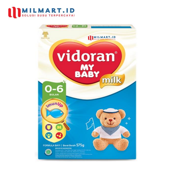 Gambar VIDORAN MY BABY NUTRIPLEX SUSU FORMULA BAYI 0-6 BULAN 575 G SUSU BAYI dari milmart.id undefined Tokopedia