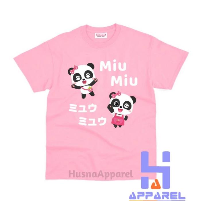 Jual BAJU ANAK KAOS ANAK BABY BUS MIU MIU Biru, XL Kab - Main Image