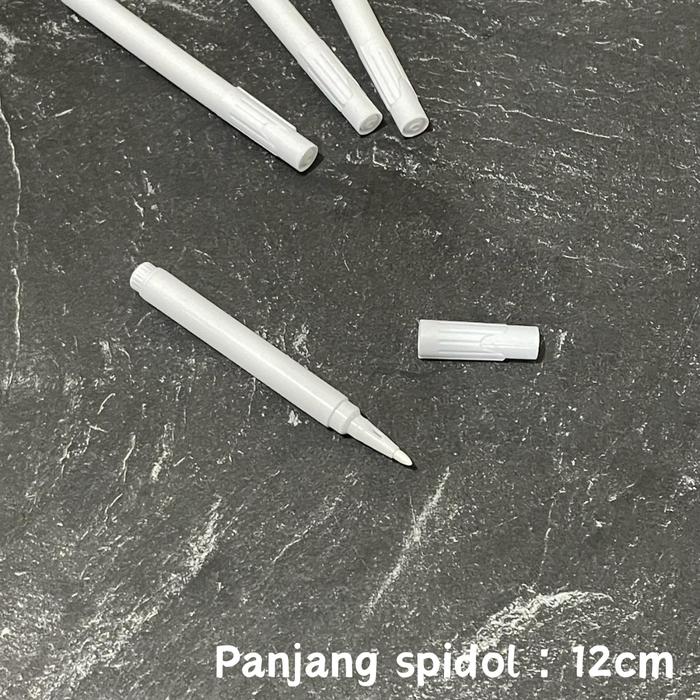 Gambar Spidol Kapur Cair Chalk Liquid  Sticker Label Papan Tulis Blackboard - [1pc] white dari Mega Indo Grosir undefined Tokopedia