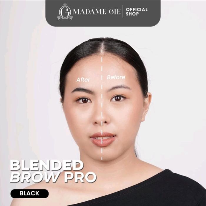 Gambar MADAME GIE Blended Brow Pro - Pensil Alis - Black dari CasaBeauty undefined Tokopedia