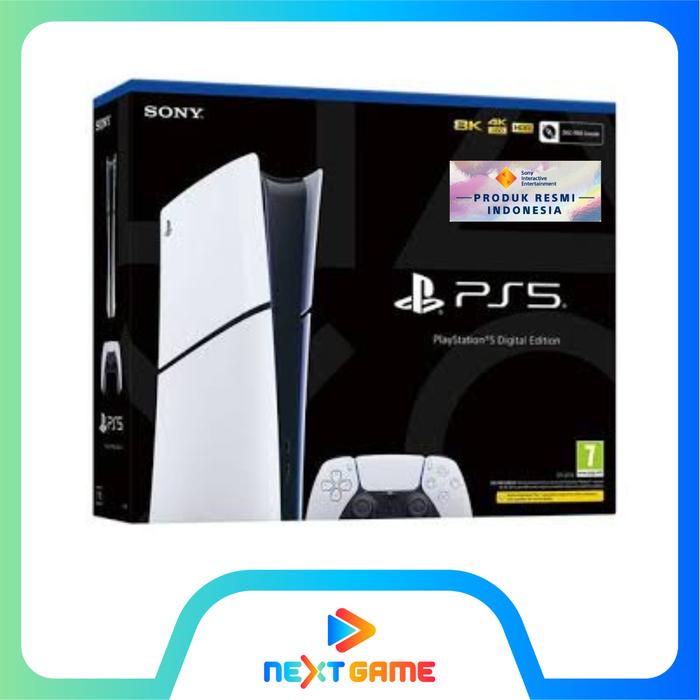 Gambar Sony Playstation 5 Slim Garansi Resmi Indonesia - Mesin PS5 Slim - Digital dari Next Game_NEW undefined Tokopedia