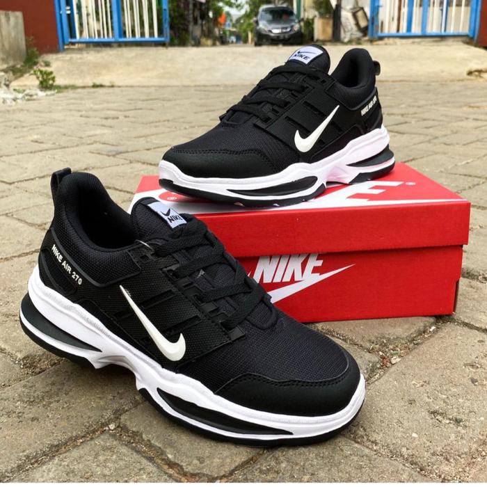 Gambar SEPATU NIKE PRIA JOGGING RUNNING SEKOLAH KERJA HITAM - Hitam, 39 dari zalfaabadi undefined Tokopedia