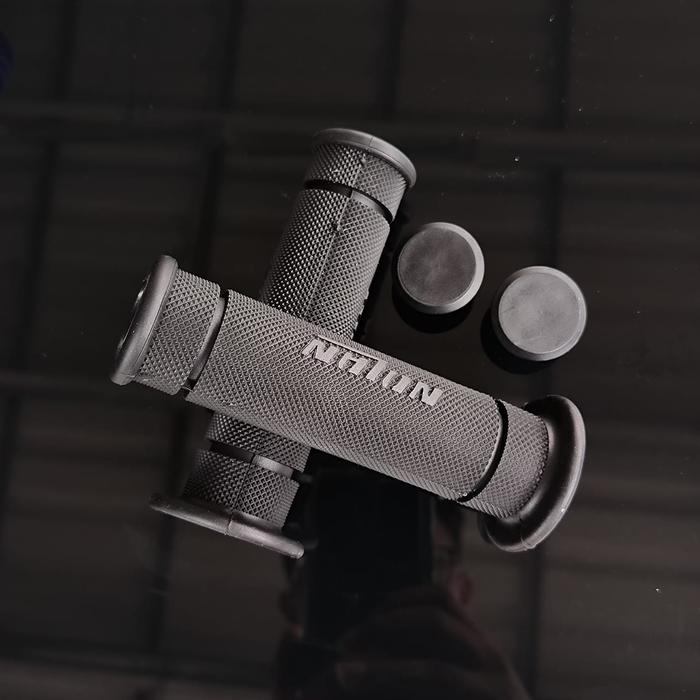 Gambar HANDGRIP HANFAT MERK NOLAN MODEL HG55 UNIVERSAL SEMUA MOTOR - Hitam dari LM Variasi undefined Tokopedia