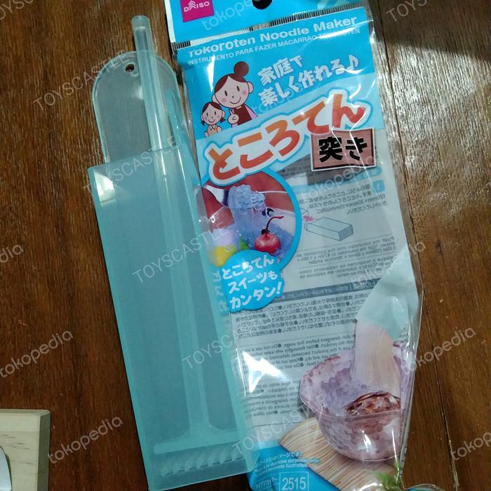 Gambar BEST SELLER TOKOROTEN, Alat cetak mie, alat pemotong agar-agar dari TOYSCASTLES undefined Tokopedia