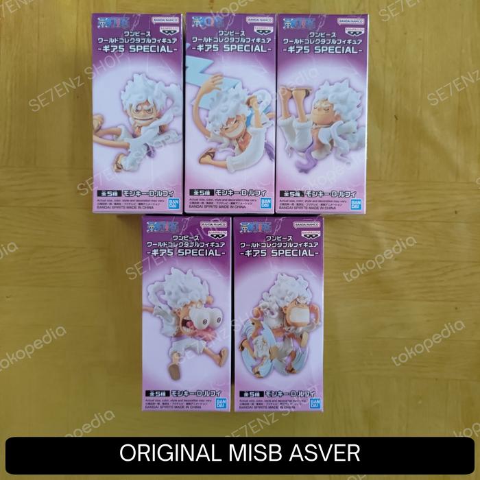 Gambar WCF One Piece Luffy Special Gear 5 Nika - Set of 5 dari SE7ENz SHOP undefined Tokopedia