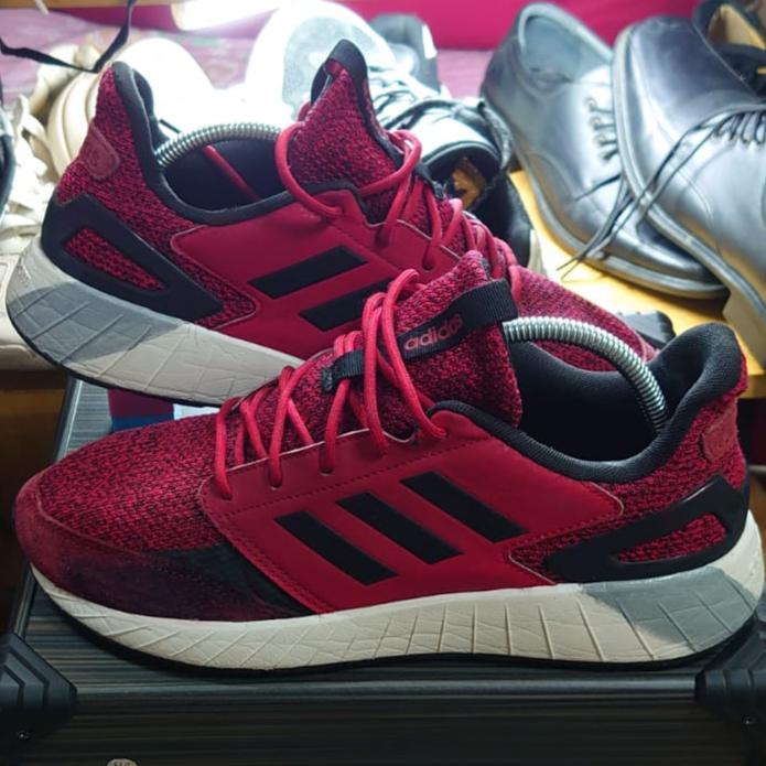 Gambar SEPATU RUNNING ADIDAS QUESTARSTRIKE CARBON ORANGE dari spotsport Official undefined Tokopedia