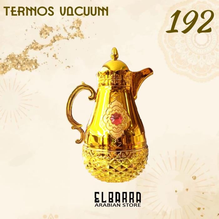 Gambar Termos Vacuum Arab Emas 1 Liter - 192 dari Ramadhani_Collection_NEW undefined Tokopedia