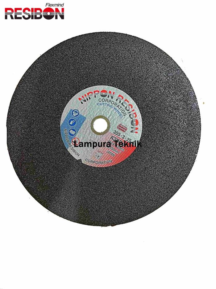 Gambar CUTTING WHEEL 14 INCH NIPPON RESIBON 1 DUS ISI 25 PCS dari Lampura Teknik undefined Tokopedia