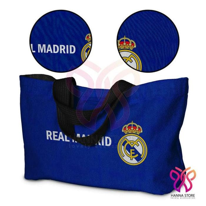 Gambar Tas Tote Bag Sepakbola REAL MADRID - 4, kecil dari Hannastore0305 undefined Tokopedia