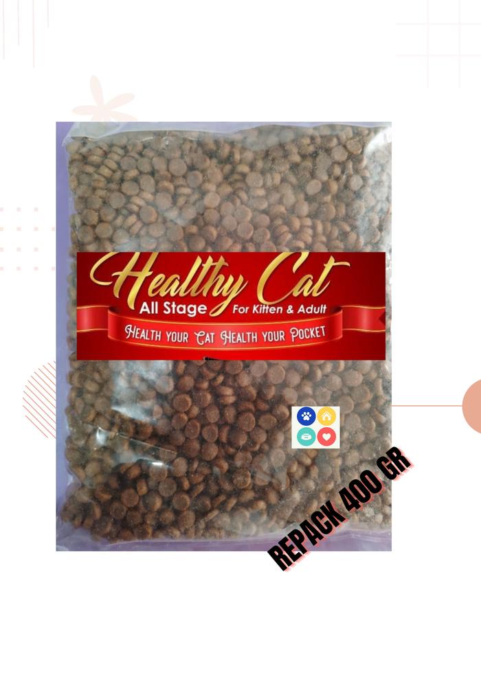 Gambar Healthy Pet Healthy Cat Food Untuk Semua Umur Repack 500 gram - HEALTHY 400 GR dari KIA PET CENTER undefined Tokopedia