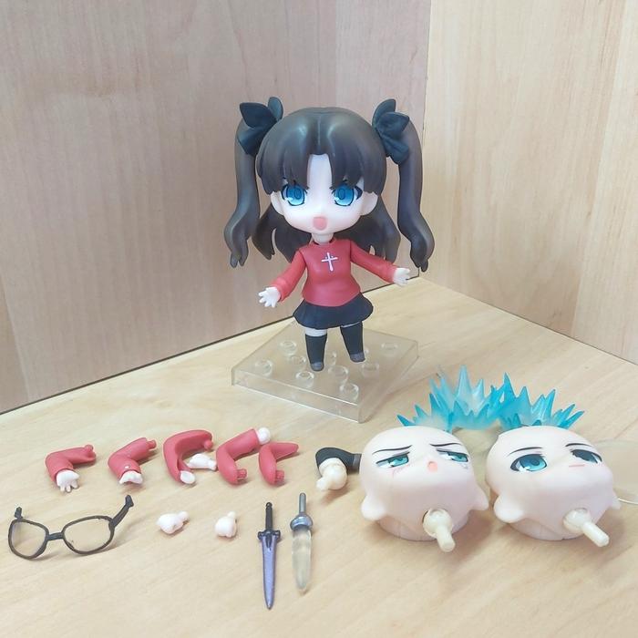 Nendoroid Saber & Rin Tohsaka Cheerful Ver. ABS＆PVC Non-Scale Figure Japan