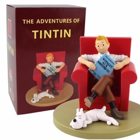 Gambar TERJANGKAU THE ADVENTURE OF TINTIN SERIES ACTION FIGURE BELASYAKIRA dari OnePiece Figure, undefined Tokopedia