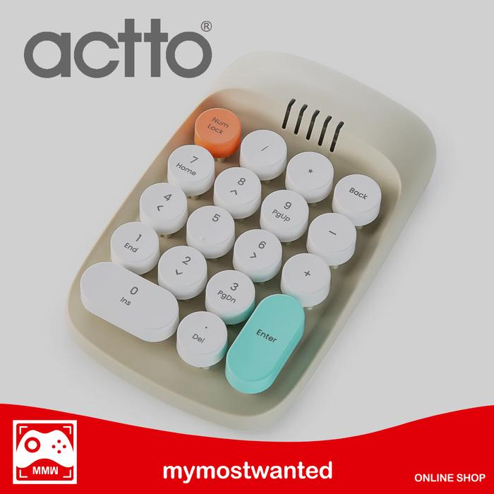 Jual Actto Numeric Keypad Numpad Number Keyboard Companion - Pink Di ...