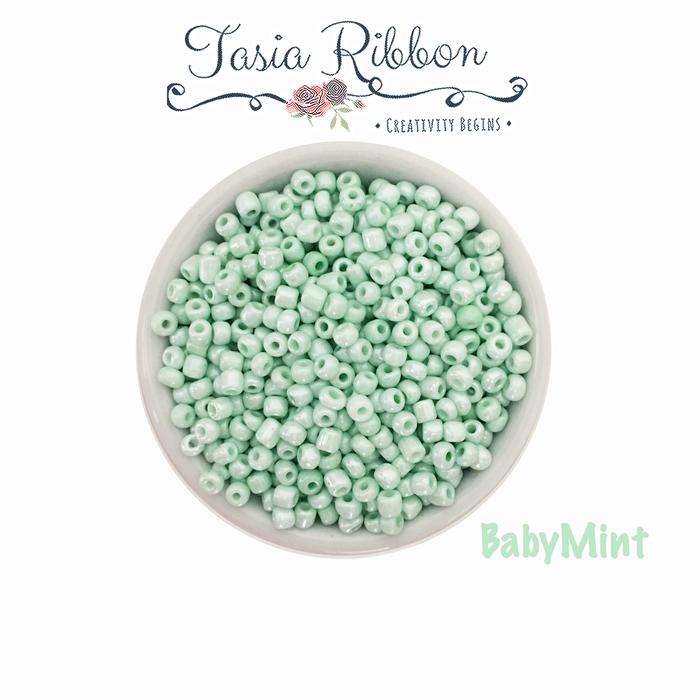 Gambar Mote Payet Pasir 6/0 Part 2 [25GR] - BabyMint dari Tasia Ribbon undefined Tokopedia