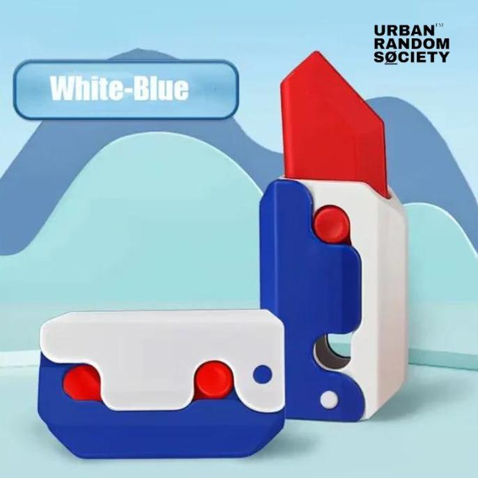 Gambar Promo Pistol & Pisau Plastik Fidget Mainan Printing 3D Penghilang - Pisau Biru dari aryan gage undefined Tokopedia