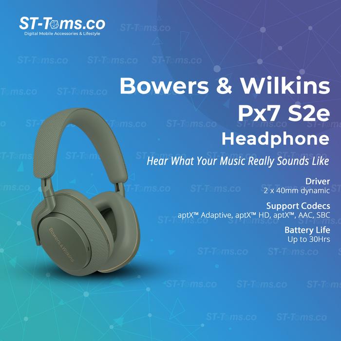 Gambar Bowers & Wilkins Px7 S2e Px7S2e Over-Ear Bluetooth Headphones ANC AptX - Jade Green dari ST-Toms.co undefined Tokopedia