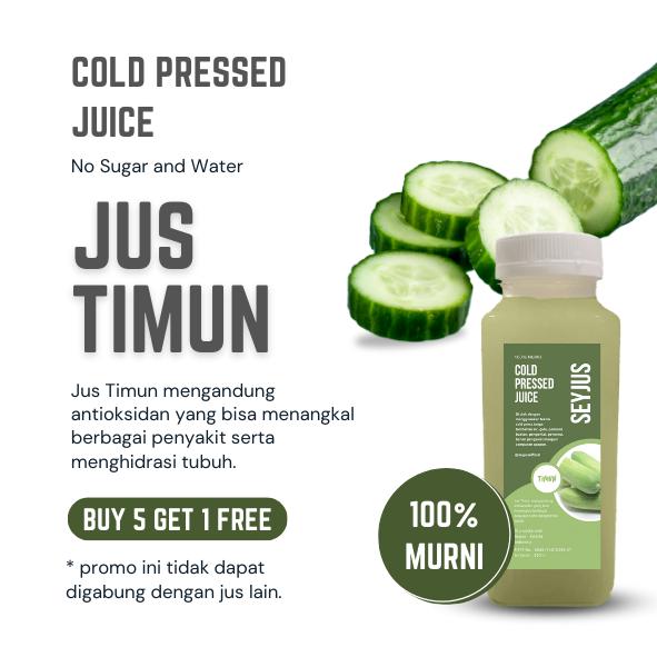 Gambar JUS TIMUN MURNI 1 LITER COLD PRESSED JUICE dari SEYJUS undefined Tokopedia