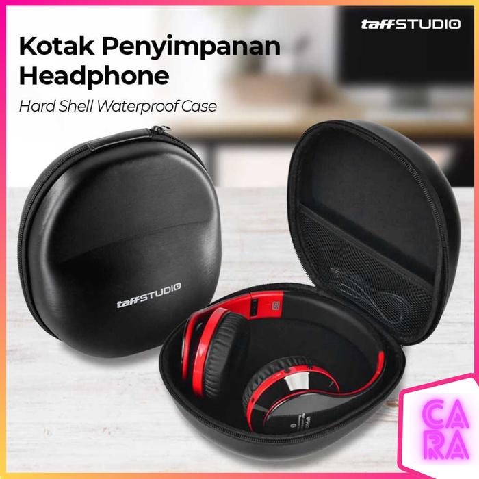 Gambar Tas Sarung Hard Case Headphone, Headset Universal PH-HE1 dari cara-store undefined Tokopedia