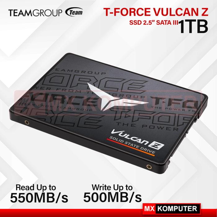 Gambar SSD Team Group T-Force Vulcan Z 256GB / 512GB SATA 3 dari MXKomputer_NEW undefined 5 Tokopedia
