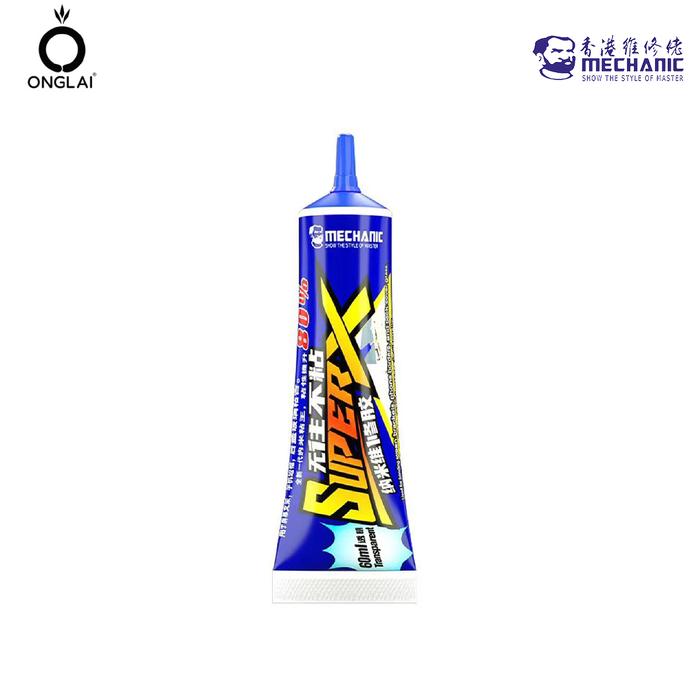 Gambar Lem Jelly Mechanic Super X Black/Transparent 60ML Nano Repair Glue ORI - Putih dari onglaistore undefined Tokopedia