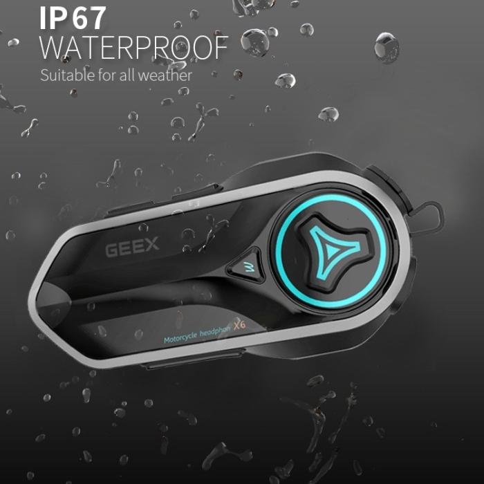 Promo INTERCOM HELMET X5 RETOUCH INTERPHONE BLUETOOTH Single