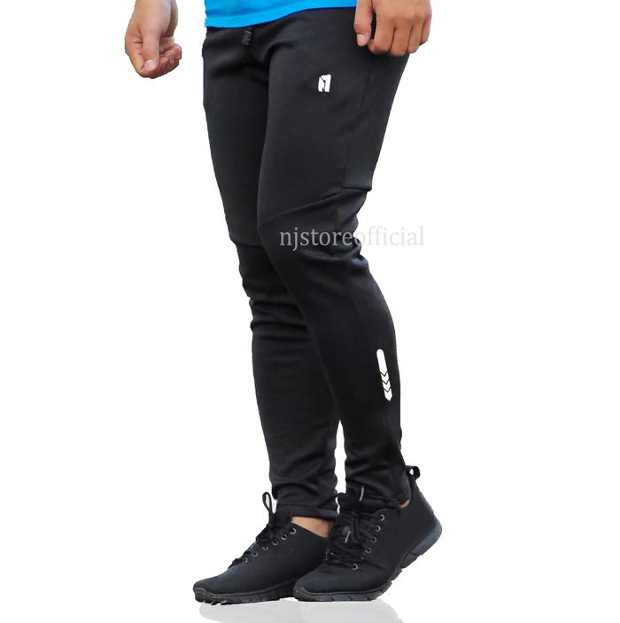 Gambar NJSTORE Celana Training Running Pria Panjang Trening Olahraga Wanita - NJ Stripe Putih, S dari Njstore19 undefined Tokopedia