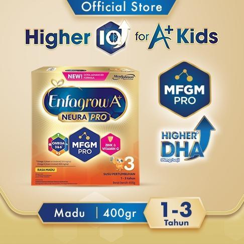 Gambar Enfagrow A+ 3 Susu Formula Anak 1 - 3 Tahun Madu 400 gr dari Little sun undefined Tokopedia