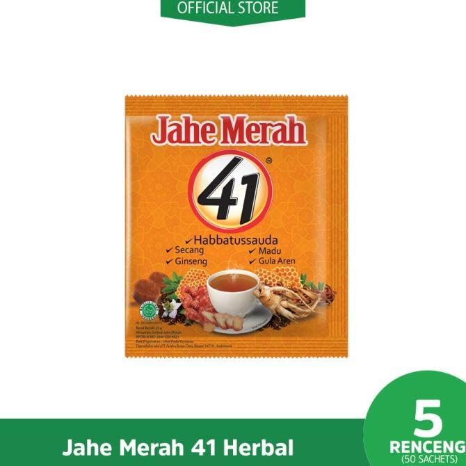 Gambar Paket Jahe Merah 41 herbal (5 rcg) dari JIUYA JAYA undefined Tokopedia