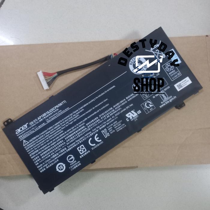 Gambar Baterai Battery ACER A314-33 A314-41 AP18B18J 2ICP6/55/77 2 CELL ORI dari destyday undefined Tokopedia