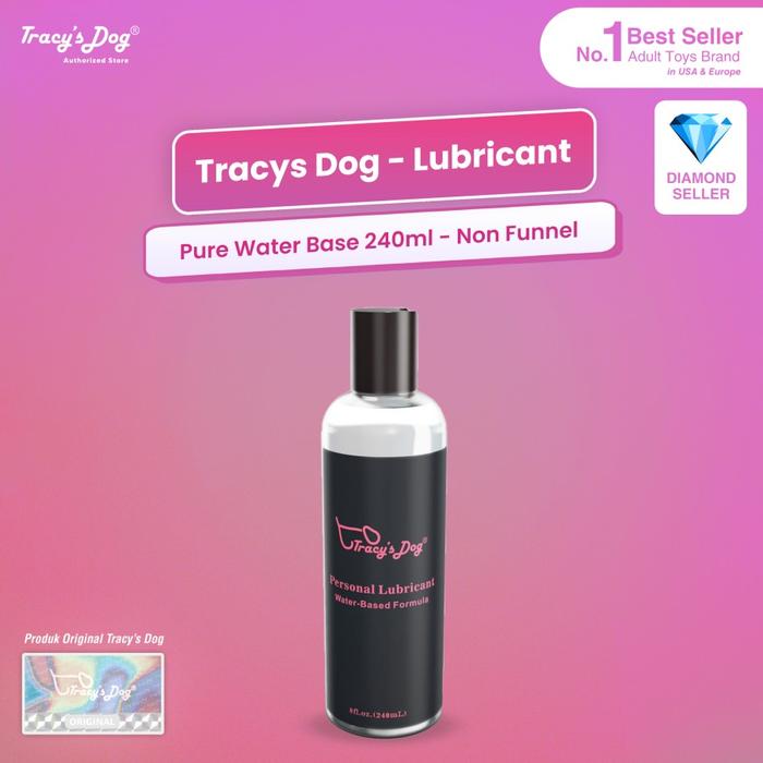 Promo Tracys Dog - Lubricant Pure Water Base 240ML - Spaceship - Kota  Administrasi Jakarta Pusat - Tracy's Dog Authorized Store | Tokopedia