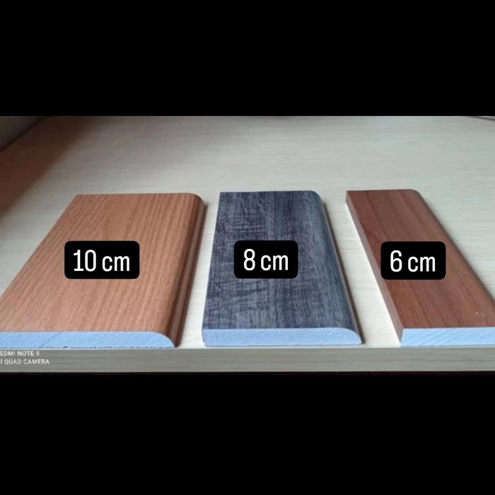 Gambar Plint PVC Board | Lis Dinding | Lis Skirting | Aksesoris Lantai - Tinggi 10 cm dari Damara Flooring - TACO Partner undefined Tokopedia