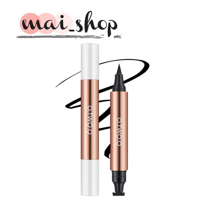 Gambar O TWO O STAMP EYELINER BLACK DOUBLEHEAD WATERPROOF dari Mai Shop_NEW undefined Tokopedia