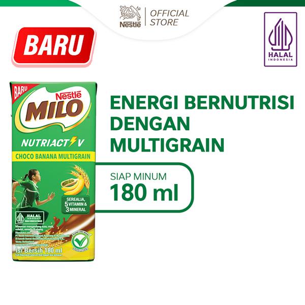 Gambar MILO UHT NutriActiv Banana 180ml dari Nestle Indonesia undefined Tokopedia