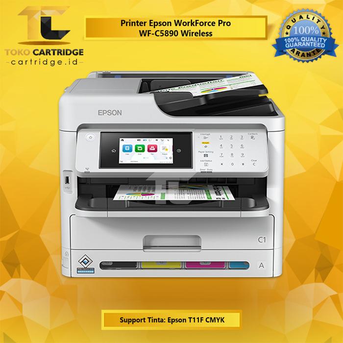 Gambar EPSON WorkForce Pro WF-C5890 WF-C5390 WiFi Duplex Inkjet Garansi Resmi - Printer WFC5890 dari Toko Cartridge ID undefined Tokopedia