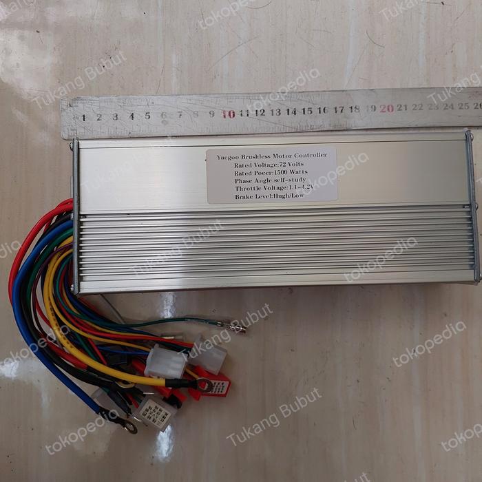 Gambar kontroler sepeda listrik selis brushless 36v 48v universal - 72V 1500W dari Raffa id_NEW undefined Tokopedia