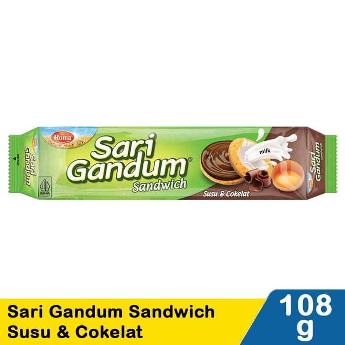 Gambar Aneka Biskuit Roma Kelapa sandwich sari gandum Marie susu harga grosir - S Gandum 108g C dari YukBeli Toserba undefined Tokopedia