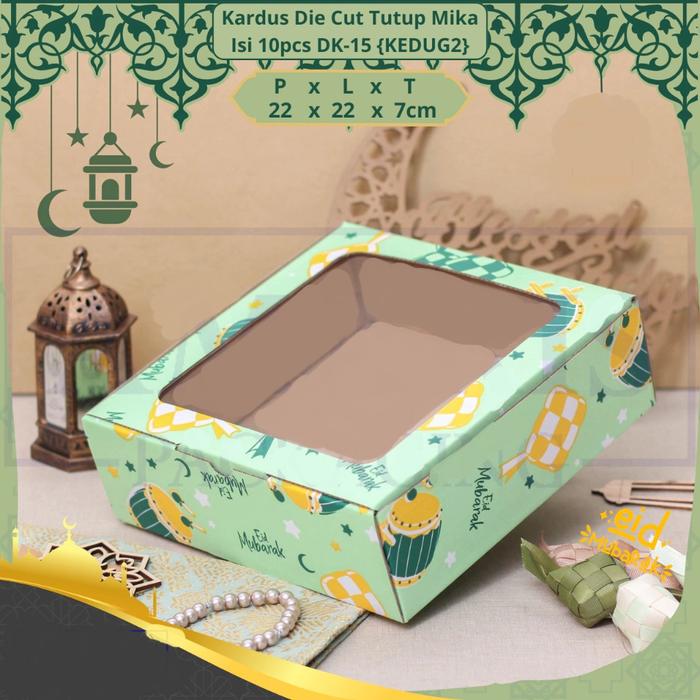 Gambar Box hampers lebaran kue kering / pudding / pie dari Art and Dessert undefined 5 Tokopedia