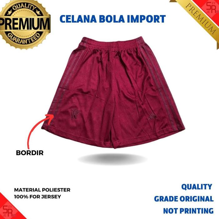 Gambar FANS celana Sepak Bola Home Away 3rd Third 2023 2024 football short - 3rd Marun 23/24, M dari DIGDAYA OFFICIAL undefined Tokopedia