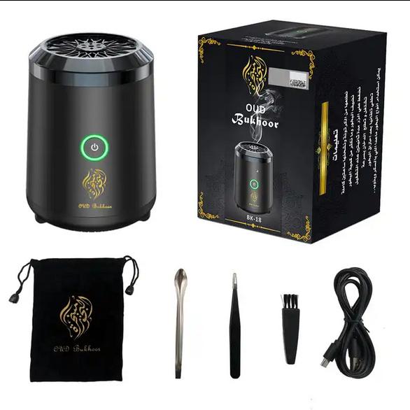 Gambar TEMPAT DUPA BK18 / BUKHUR ELEKTRIK / MABKHARA PORTABLE / TEMPAT DUPA E - Hitam dari 603,com undefined Tokopedia