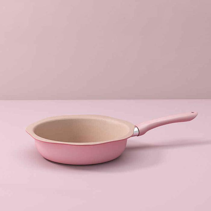 Gambar Teflon - Teflon 16 CM - Panci Teflon - Penggorengan Teflon - Anti Leng - Merah Muda dari Royalstar Indonesia undefined Tokopedia