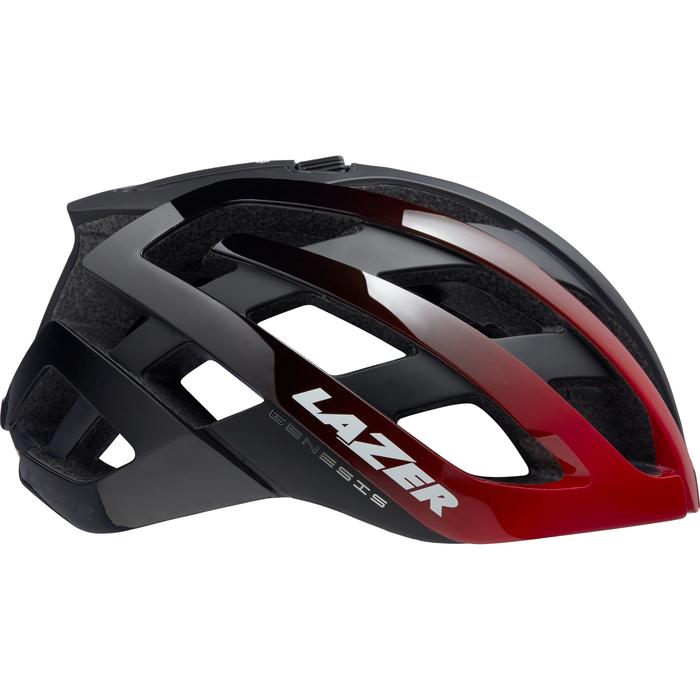 Jual HELM SEPEDA LAZER HELMET GENESIS ROAD ASIAN FIT RED BLACK