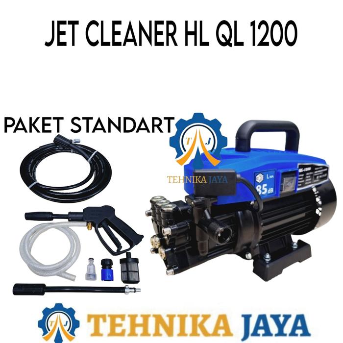 Gambar Steam Jet Cleaner H&L QL 1200 Mesin Cuci Mobil Motor AC - STANDART, SELANG 5M dari TEHNIKA JAYA undefined Tokopedia