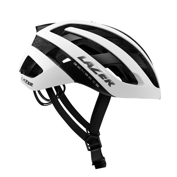 Jual HELM SEPEDA LAZER HELMET GENESIS ROAD ASIAN FIT WHITE BLACK
