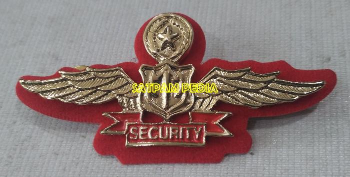 Security Wing Promo Pin Security - Wing Security - Pin Wing Satpam - Security ...